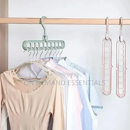 Multi Port Hanger Rack Support for Clothes