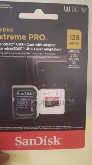 SanDisk Extreme PRO 128GB microSDXC Memory Card 200mb/S V30