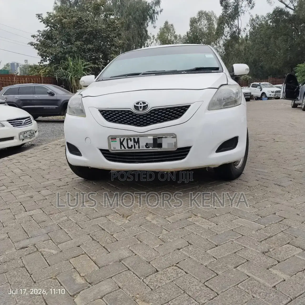 Toyota Belta 2009 White