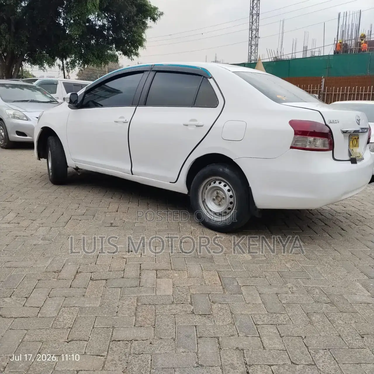 Toyota Belta 2009 White