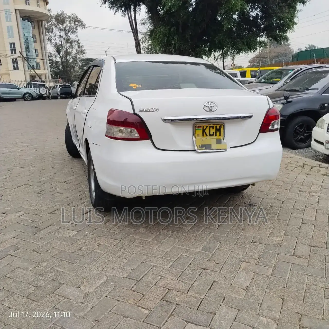 Toyota Belta 2009 White