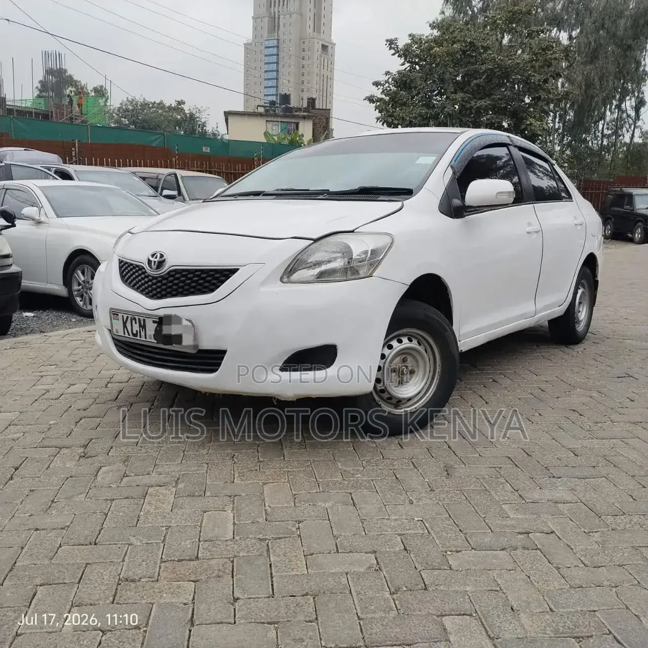 Toyota Belta 2009 White