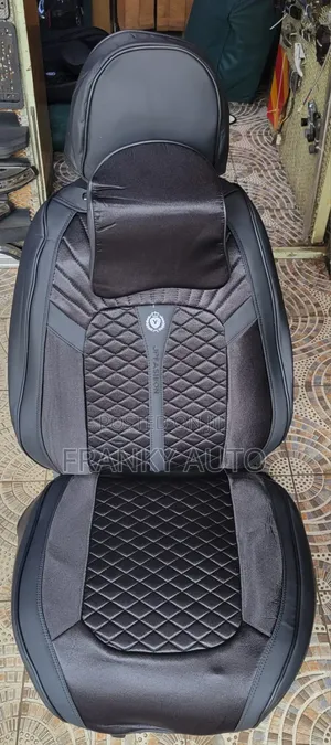 Pure Leather Seatcover Black 7seater