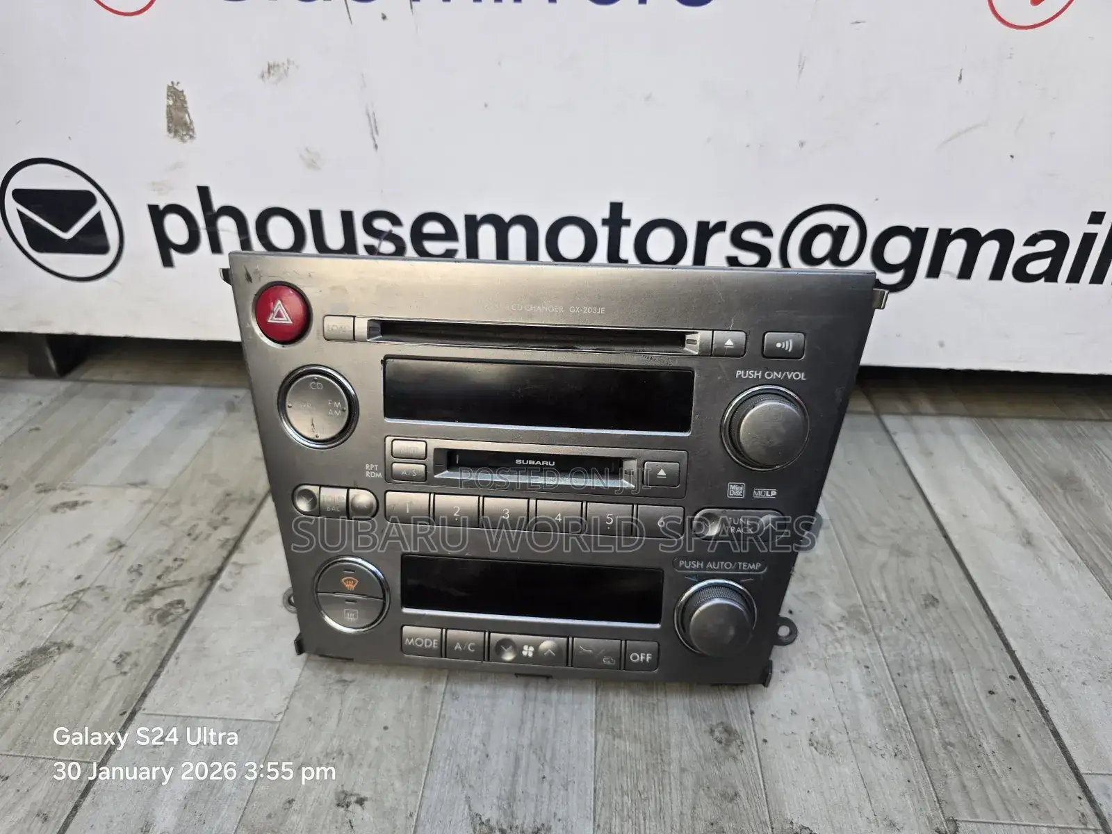 Subaru Bp9 Radio