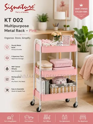 KT002 Multipurpose Metal Rack