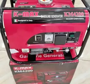 Long Time Warrant Gasoline Generator Kmax / New Italy Made Generator