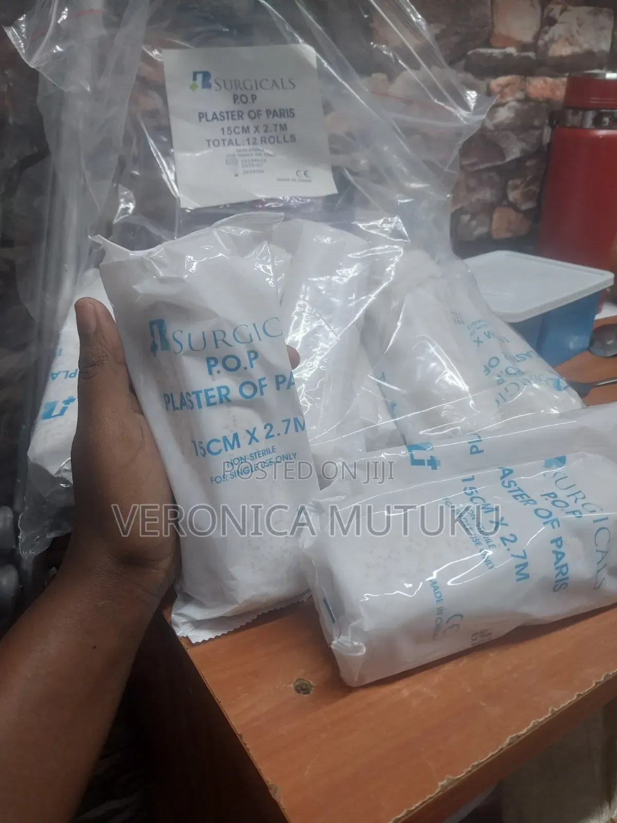 P.o.p ( Plaster of Paris)