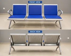 Quality Padded Link Waiting Chair