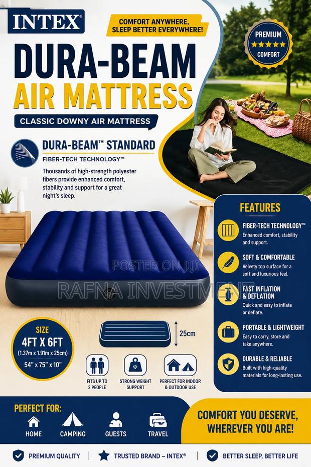 Air Mattresses 3×6 at 2999, 4×6 at 4999 - main view