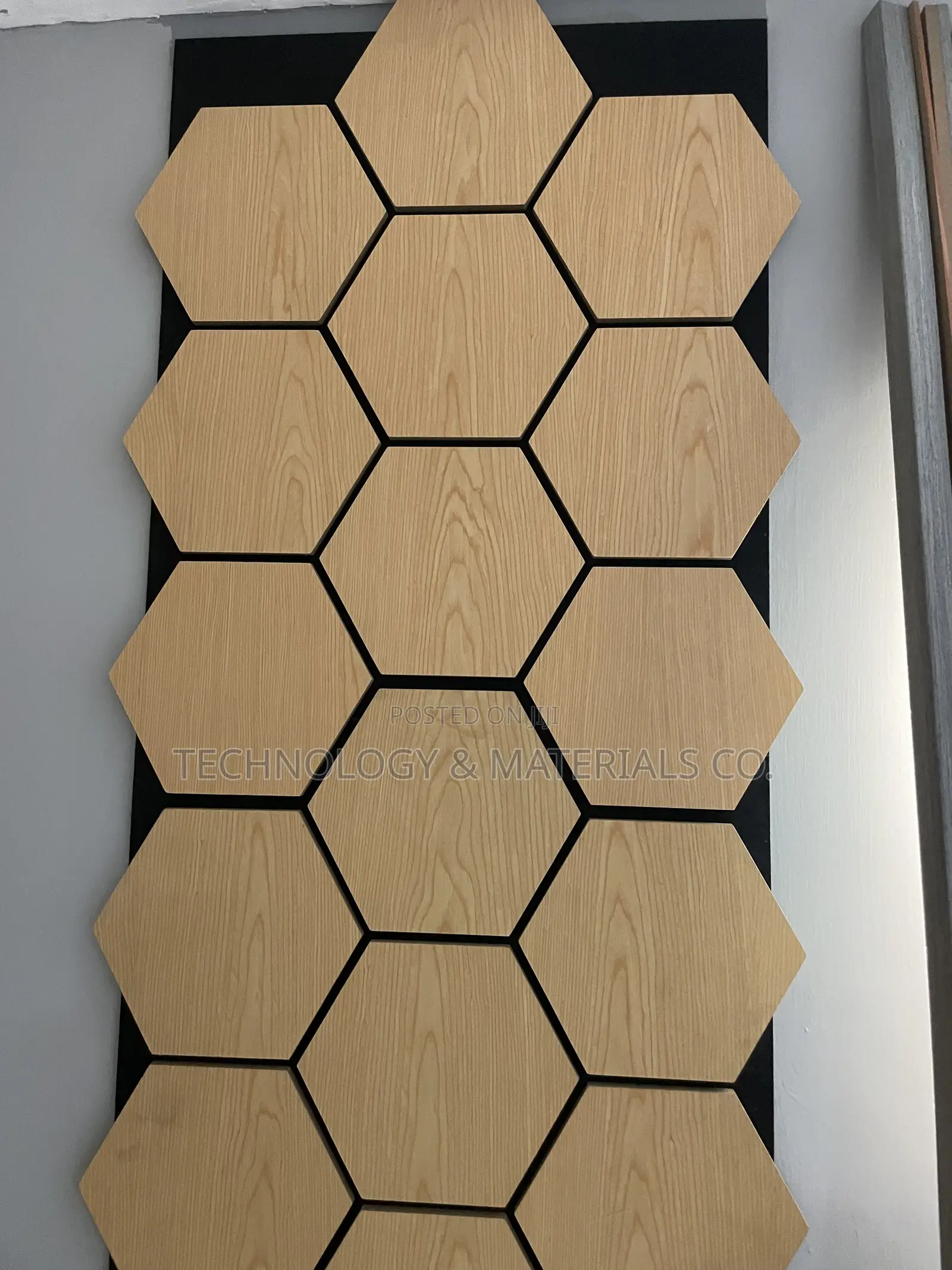 3D Honeycomb Acoustic Panel-565x489mm