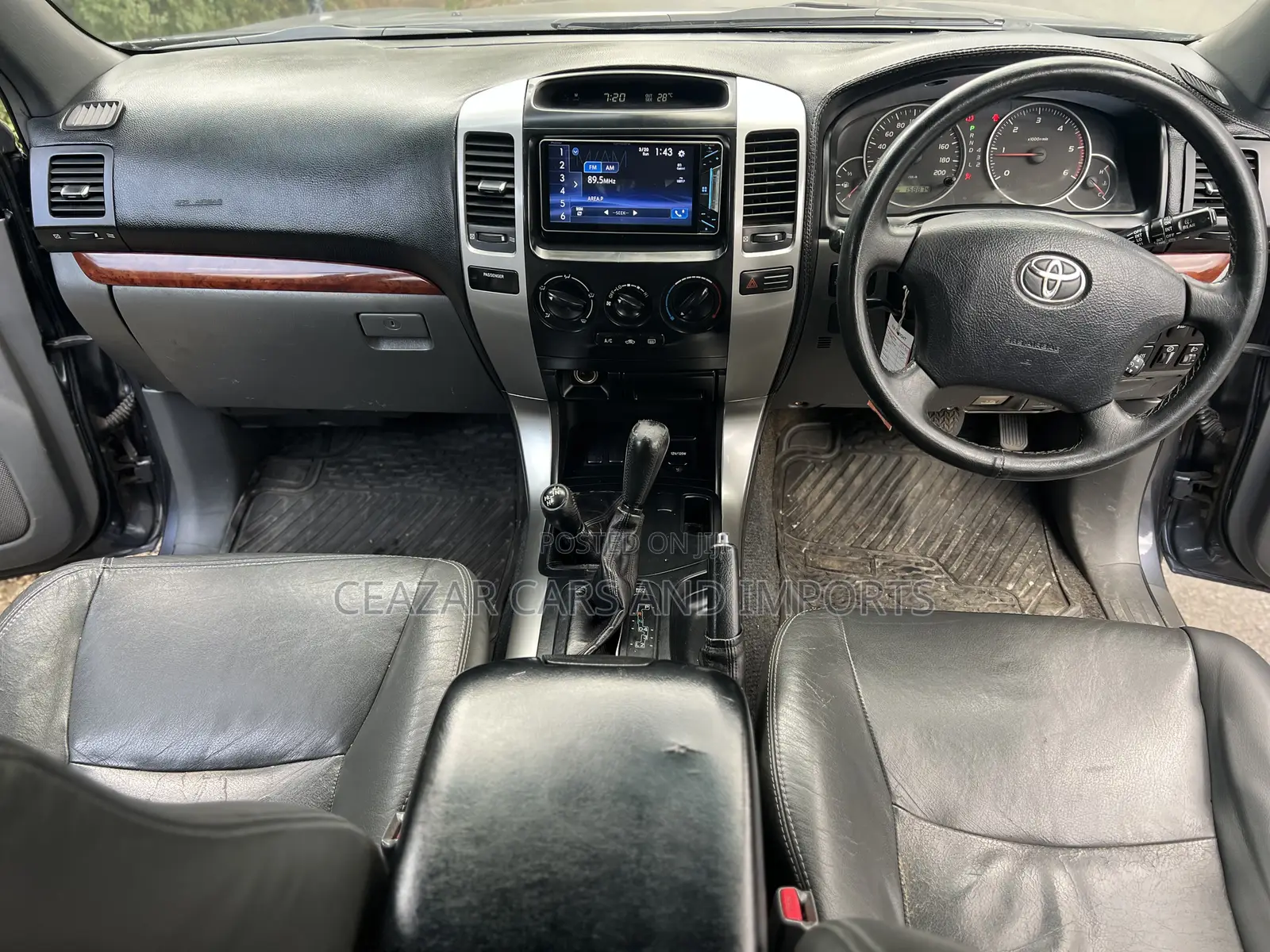 Toyota Land Cruiser Prado 3.0 D-4D 5dr 2005 Black