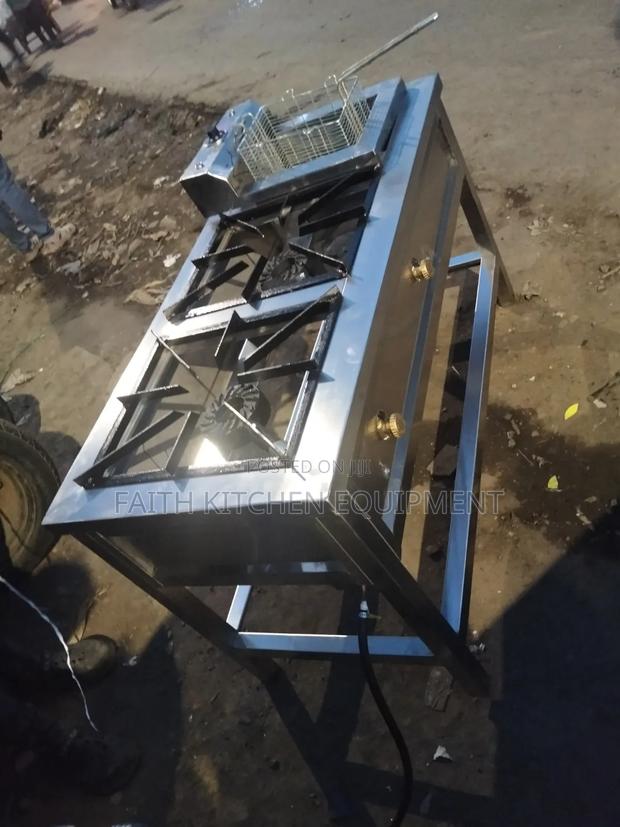 Combined Unit Stainless Two Burner - thumbnail 2