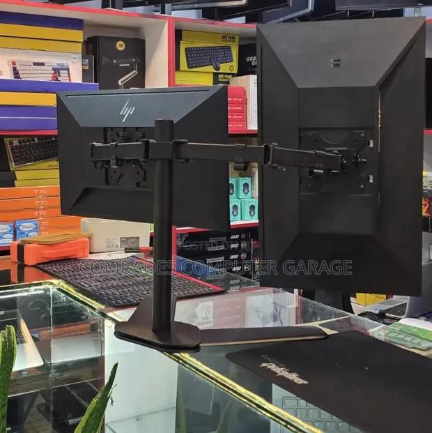 Egonomical Dualmonitor Stand - main view