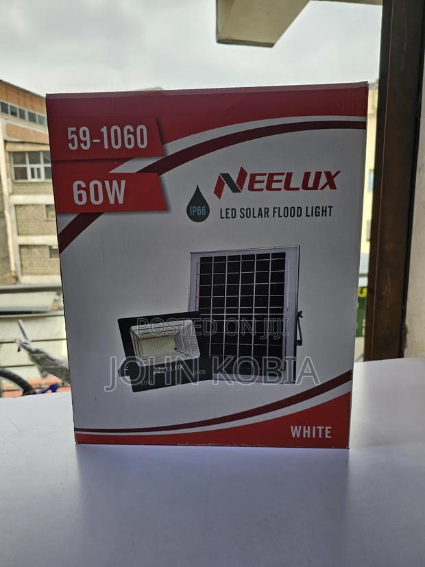 Neelux 60W Solar Powered Flood Light