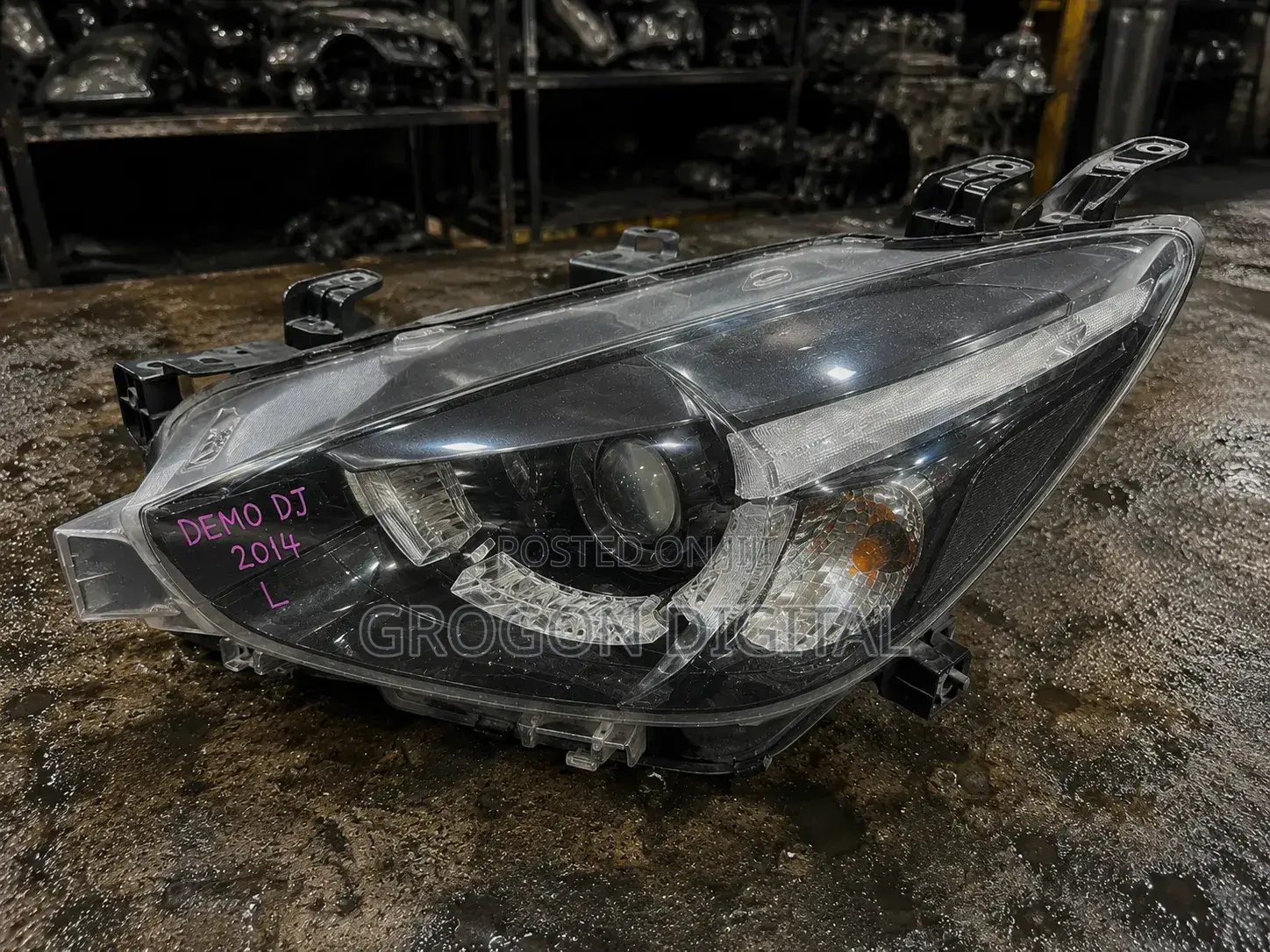 Mazda Demio DJ 2014–2015 Genuine Front Headlight