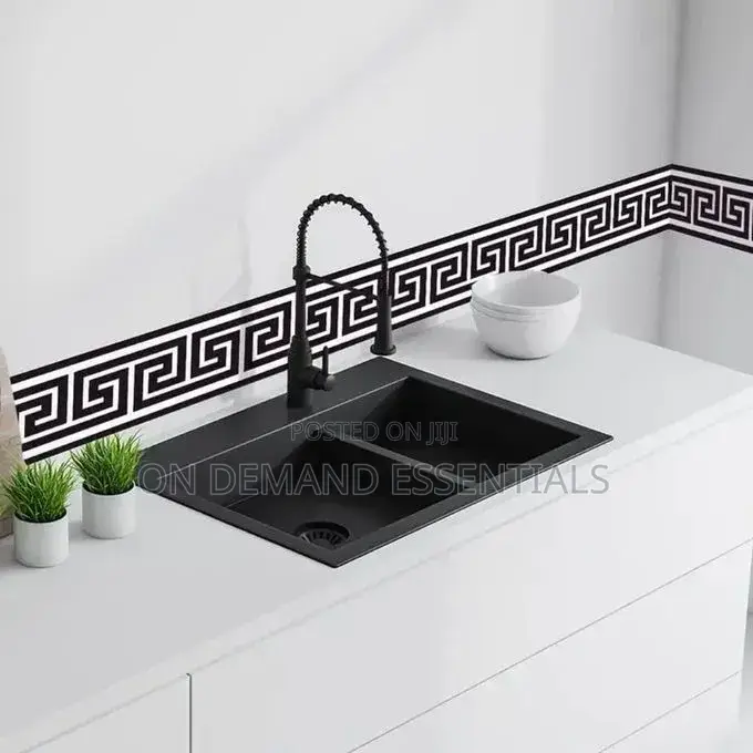 Self Adhesive PVC Stripped Skirting Trim Wall Decorative Border
