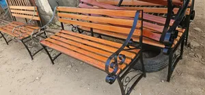 Classic Outdoor Wooden Garden Park Bench