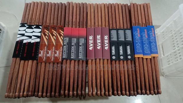 High-Quality Wooden Drum Stick Pair of Two