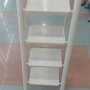 4-Layer Metallic Ladder Shelf - Cv
