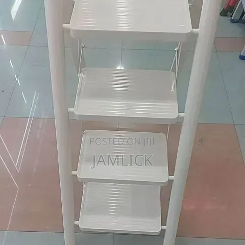 4-Layer Metallic Ladder Shelf - Cv