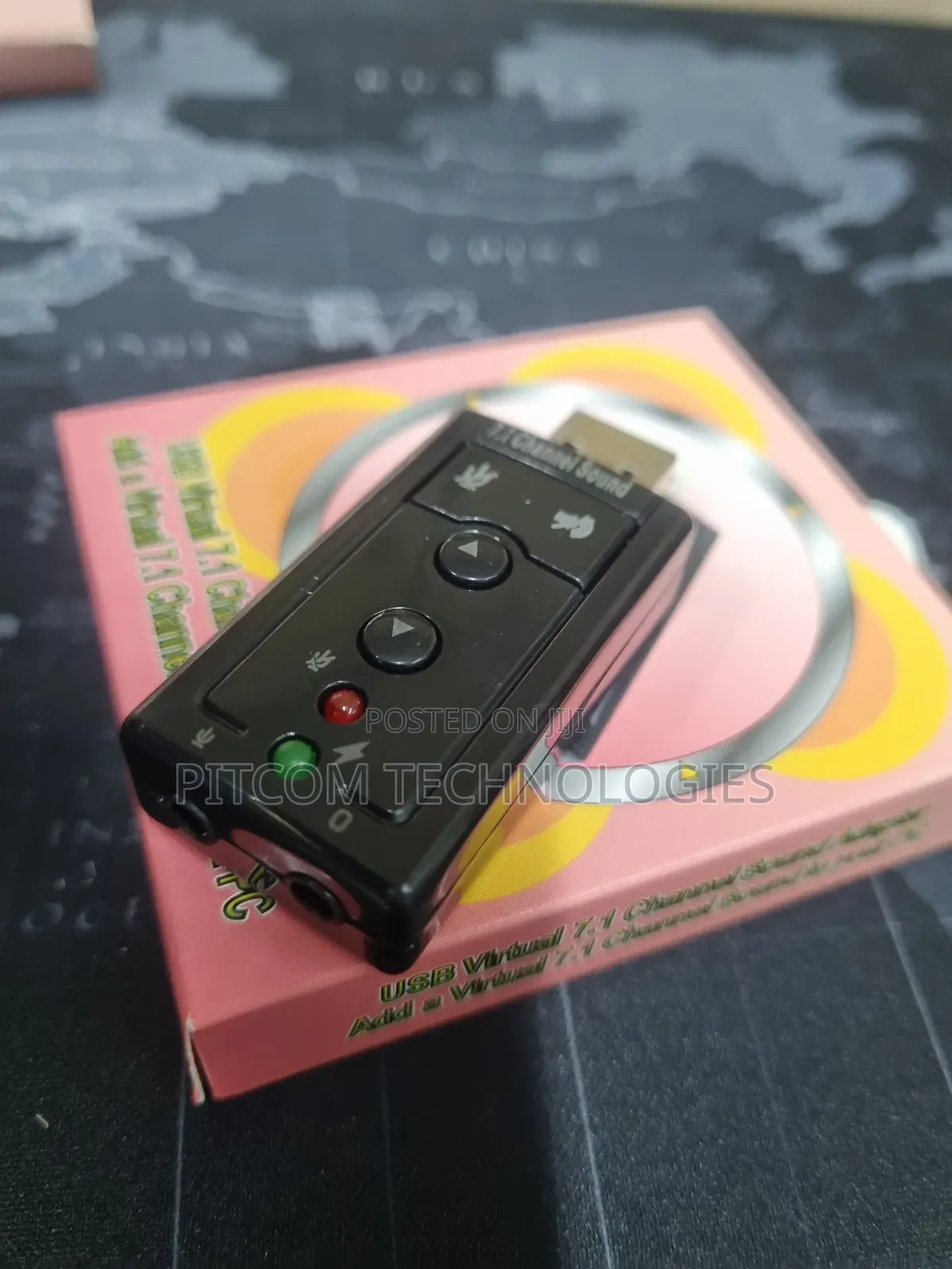 USB Virtual 7.1 Channel Sound Adapter