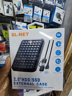 2.5 Inch HDD SSD External Case USB Plug Play SL-NET