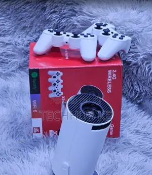 Portable HY300 Gaming Android Projector WiFi 6 Bluetooth Min Projector
