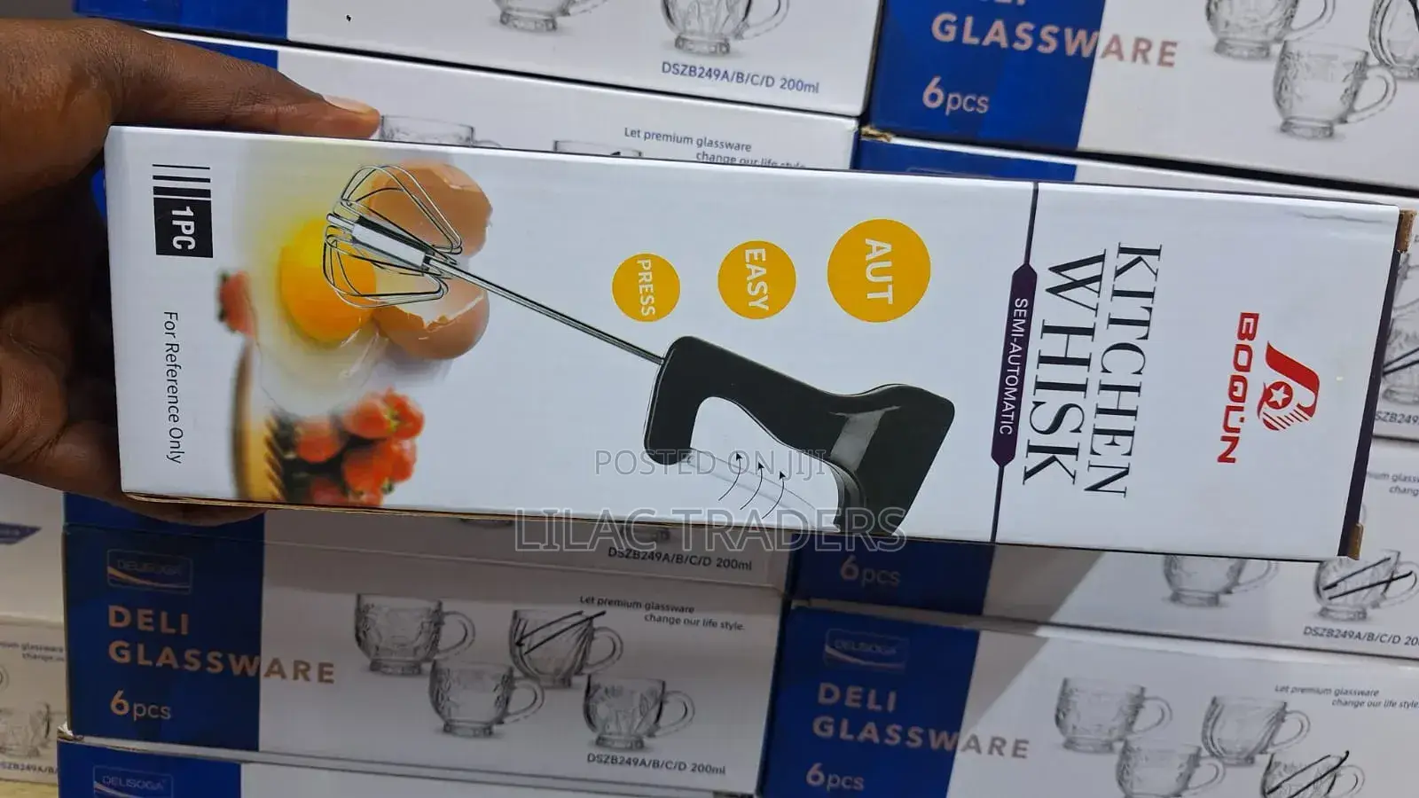 Manual Hand Whisker