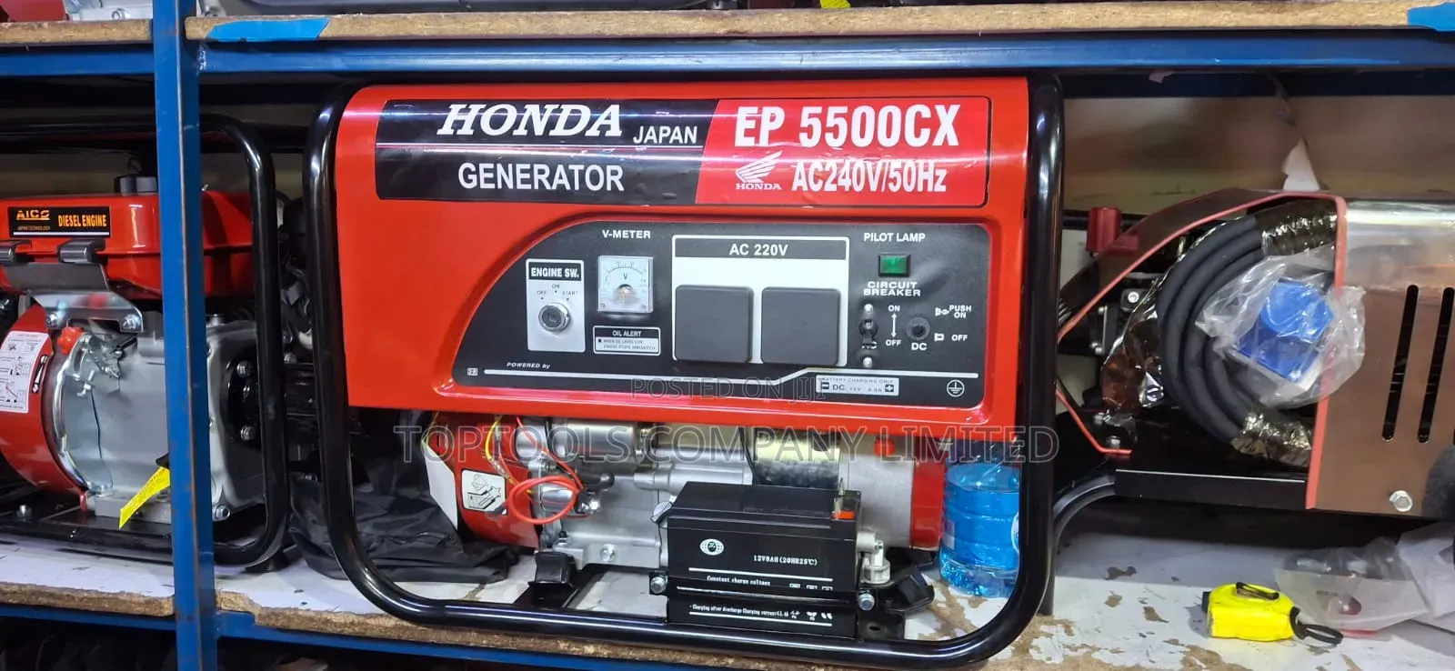 Original Honda Japan Generator Ep5500cx Petrol 5.5kva