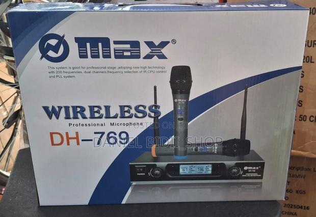 Max Wireless Pair Microphone Dh 769 Double