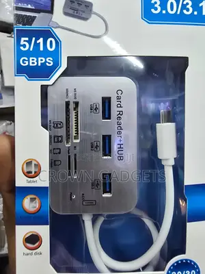 USB 3.1 Hub With 3 USB Ports SD TF Card Reader