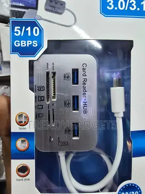USB 3.1 Hub With 3 USB Ports SD TF Card Reader