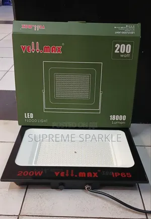 Vellmax 200W LED Flood Light v-Fl-252200 IP65 Outdoor Light
