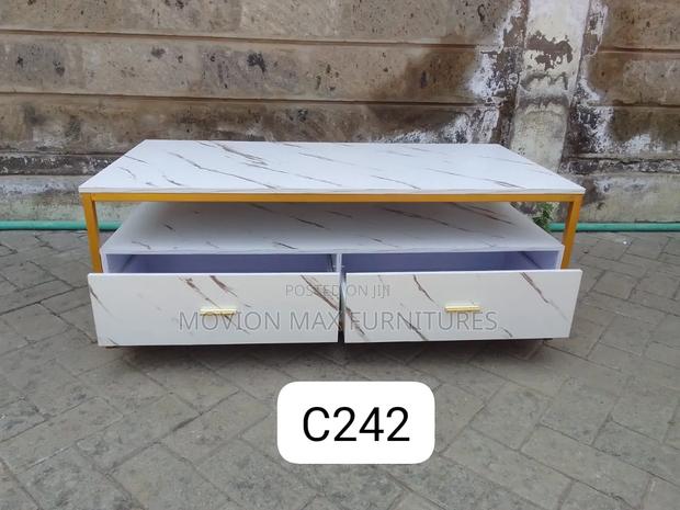 Modern Coffee Table With Drawes - main view