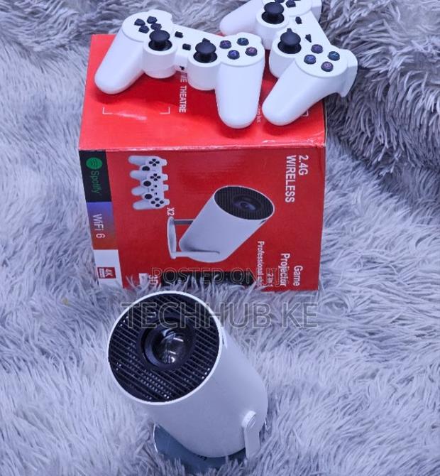 Wireless WiFi 6 Gaming Projector With Built-in Android Hy300 - thumbnail 2