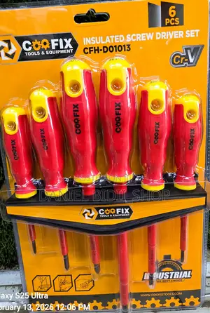 6pcs Set Coofix Insulated Screwdriver Set