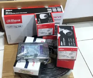 Original Dahua 4 Camera CCTV Bundle With DVR, HDD and Cables