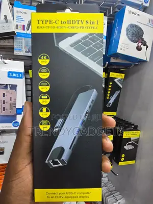 USB-C Docking Hub 8 in 1 for MacBook Laptop Tablet