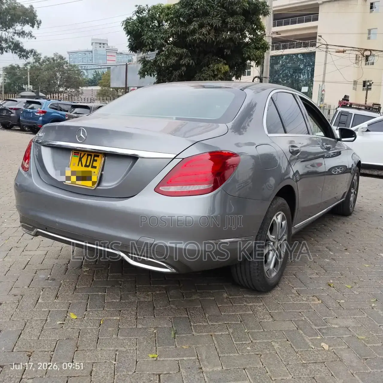 Mercedes-Benz C200 2014 Gray