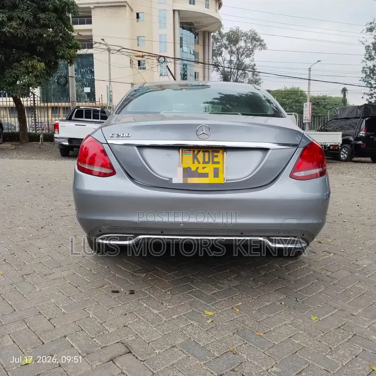 Mercedes-Benz C200 2014 Gray