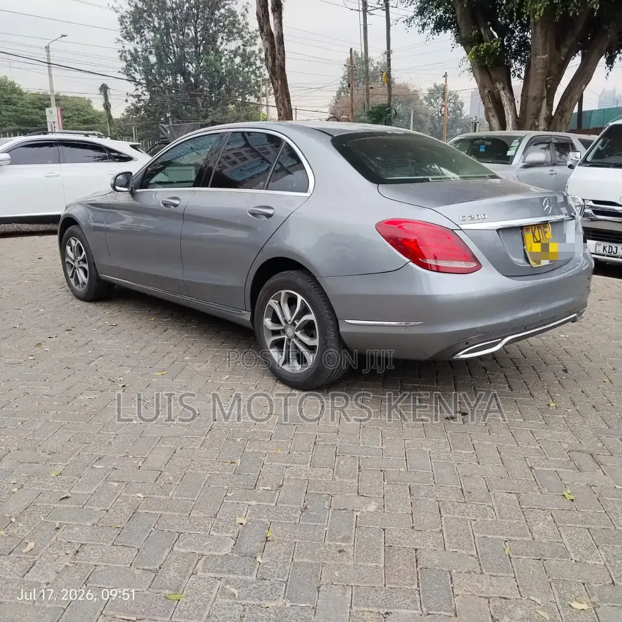 Mercedes-Benz C200 2014 Gray