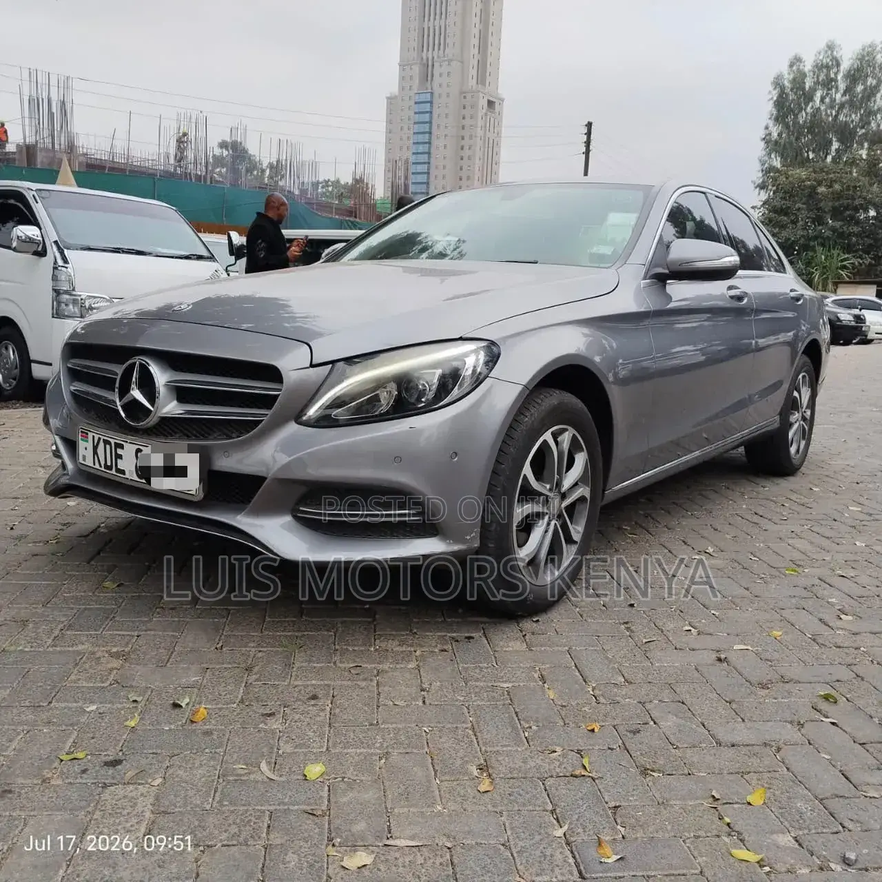 Mercedes-Benz C200 2014 Gray
