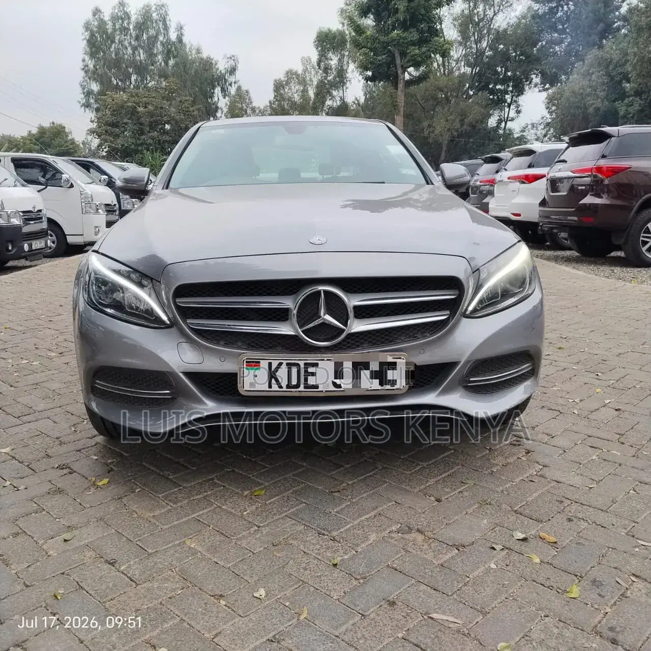 Mercedes-Benz C200 2014 Gray