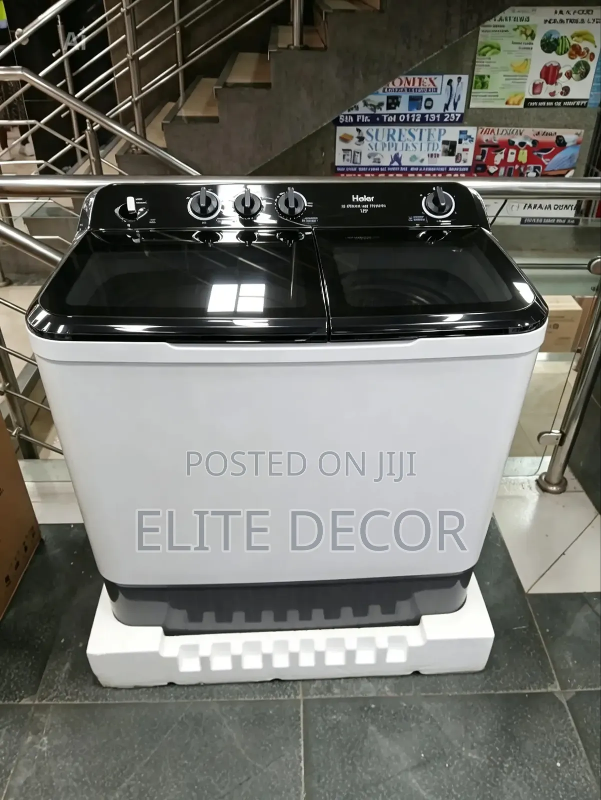 Haier 13KG Twin Tub Semi Automatic Washing Machine – Heavy Duty