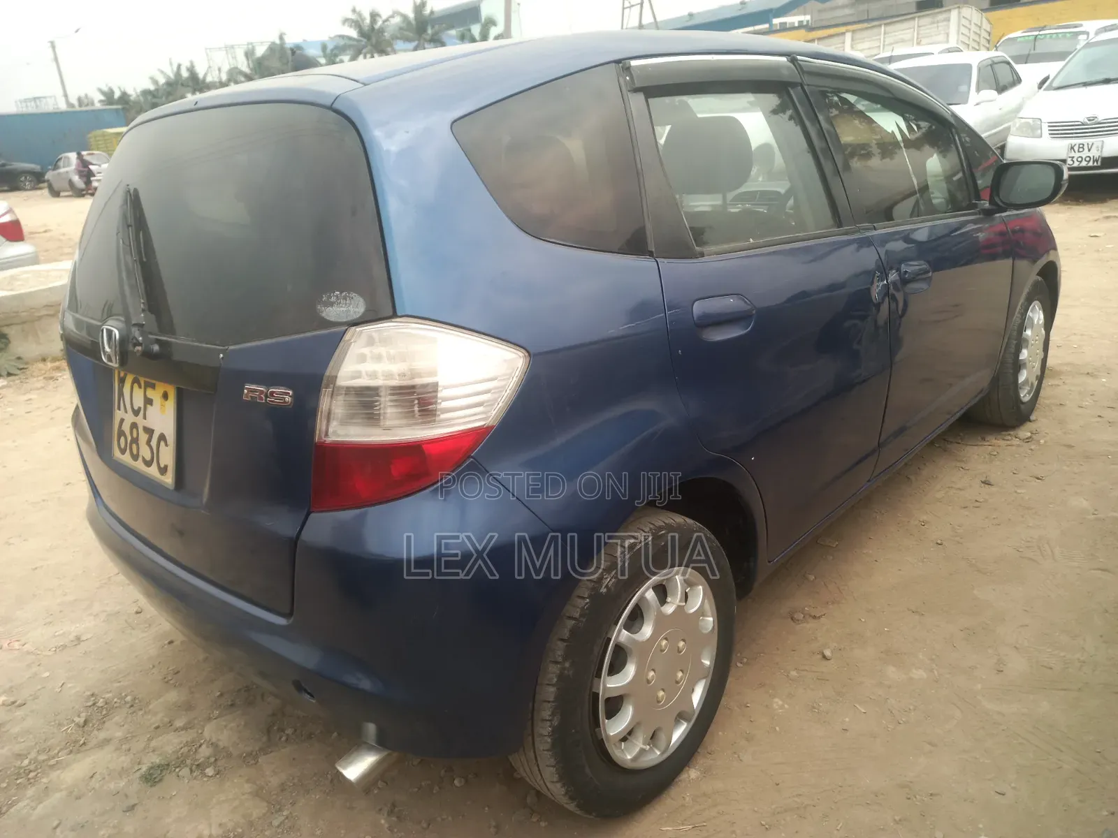 Honda Fit 2008 Blue
