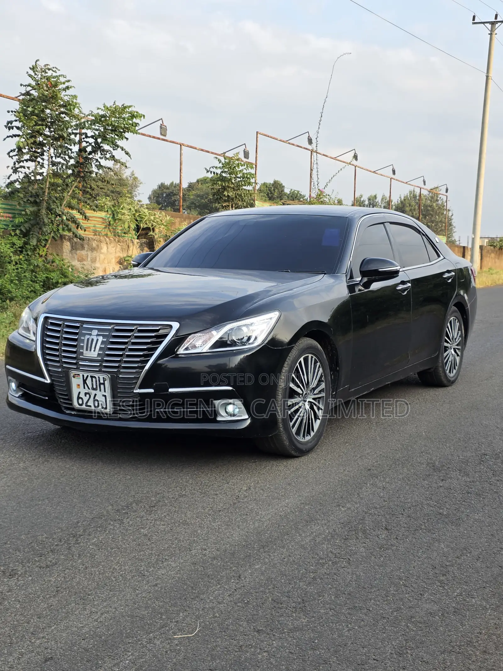 Toyota Crown 2015 Black