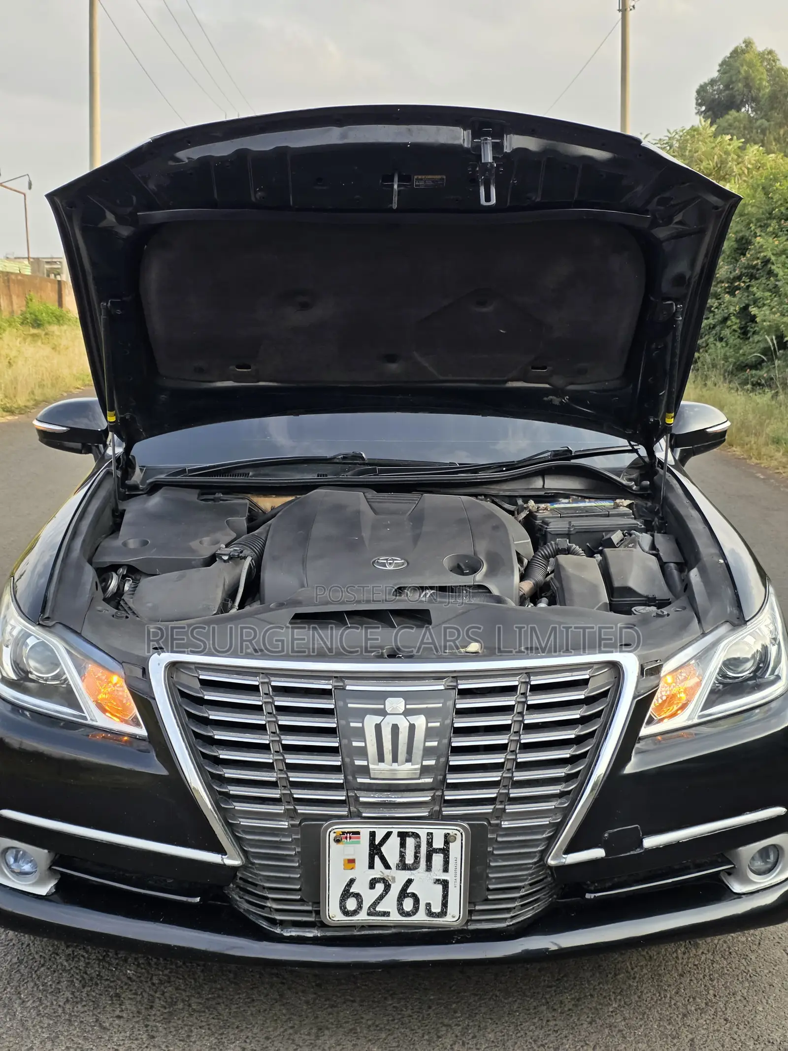 Toyota Crown 2015 Black