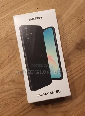 New Samsung Galaxy A26 128 GB Black