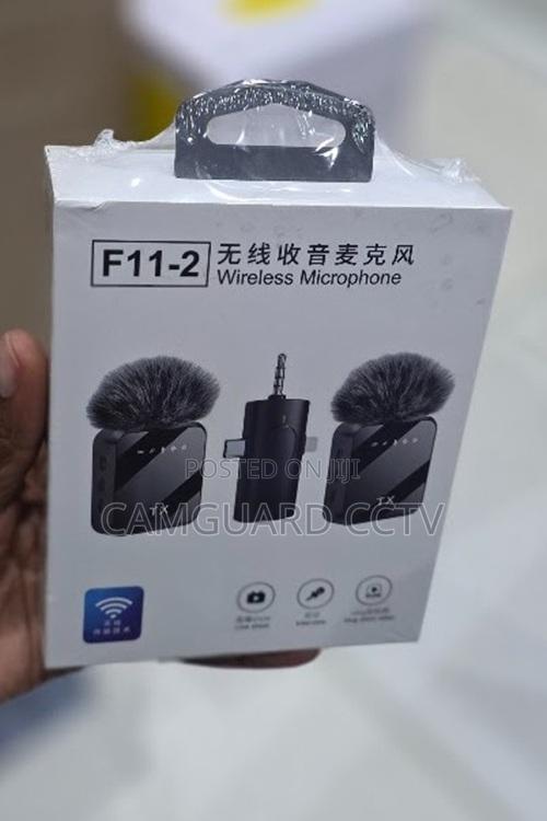 F11-2 Professional Dual Wireless Microphone for Vlogging