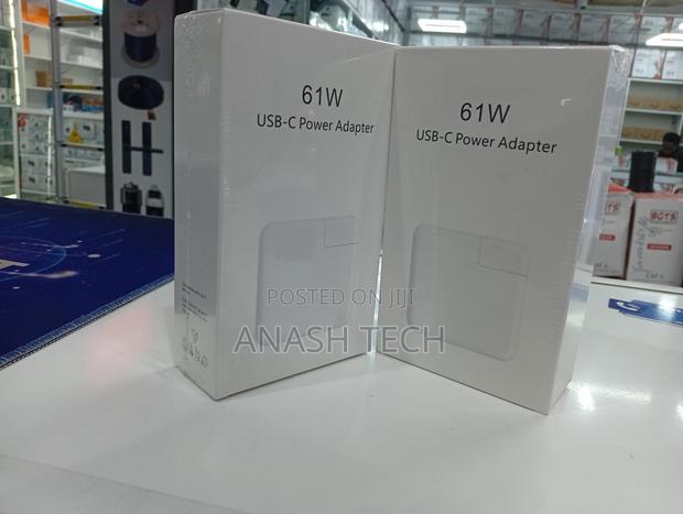 61W USB-C Fast Charger Power Adapter for Laptops Smartphones